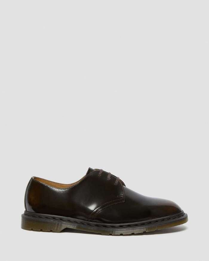 Zapatos Inteligentes Dr. Martens Mexico Dr. Martens Archie Ii Arcadia Hombre Marrom